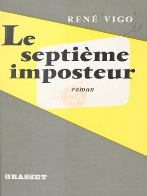 cover image of Le septième imposteur